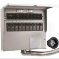 Reliance Controls Pro/Tran 2 - 30-Amp (120/240V 10-Circuit) Transfer Switch w/ Interchangeable Breakers & Inlet
