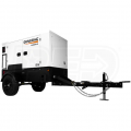 Generac 20kW (Prime)  25kW (Standby) Skid-Mount Diesel Generator (Isuzu Engine) w Single-Axle Trailer