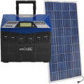 Kohler enCUBE 1440W Solar Power Portable Generator w/ 150-Watt Solar Panel