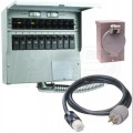 Reliance Controls Pro/Tran 2 - 50-Amp Power Transfer Switch System (10' w/ Straight Blade)