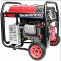 A-iPower SUA6000ED - 5500 Watt Dual Fuel Electric Start Portable Generator (CARB)