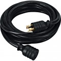Reliance Generator Power Cord — 30 Amps, 125/250 Volts, 20ft., Model# PC3020