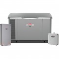 Briggs & Stratton Home Standby Generator - 20 kW (LP)/18 kW (NG), 200 Amp Transfer Switch, Steel Enclosure, Model# 040621