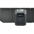 EcoFlow DELTA 1260Wh Portable Power Station w/ (4) 110-Watt Solar Panel
