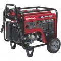 Honda EM6500S iAVR Series Portable Generator - 6500 Surge Watts, 5500 Rated Watts, Electric Start, Model# EM6500SXK2AN