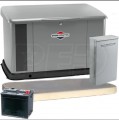 Briggs & Stratton 20kW Standby Generator System (Steel) (200A Service Disconnect + AC Shedding) + 3" Mounting Pad + Battery