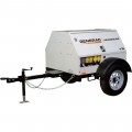Generac Towable Mobile Diesel Generator - 14 kW/13 kW, Single Phase, Electric Start, Model# 6783