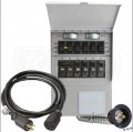 Reliance Controls Pro/Tran 2 - 30-Amp (6-Circuit) Power Transfer Switch Kit w/ 25' Cord