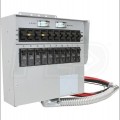 Reliance Controls Pro/Tran 2 - 30-Amp (120/240V 10-Circuit) Transfer Switch w/ Interchangeable Breakers